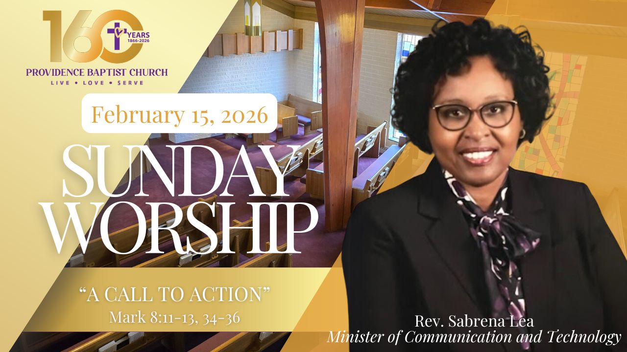 Rev. Sabrena Lea and title of sermon